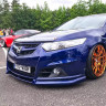 Вставка между клыками переднего бампера Modulo для Honda Accord (VIII gen)(2008-2013) купить недорого с доставкой в Тула