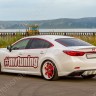 Диффузор заднего бампера var №4 (с килями) для Mazda 6 (2013 - н.в.) купить недорого с доставкой в Тула