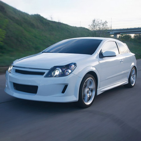 Сетка в бампер "DM Style" для Opel Astra H (2004-2011) купить недорого с доставкой в Тула