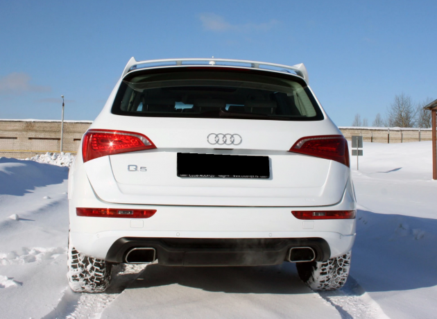 Спойлер (АнтиКрыло) (в комплекте с эмблемой ABT) в стиле "ABT" для Audi Q5 (2008-2012) купить недорого с доставкой в Тула
