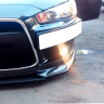 Подиум номера "EVO" универсал (шагрень) для Mitsubishi Lancer 10 (2007-2010) купить недорого с доставкой в Тула