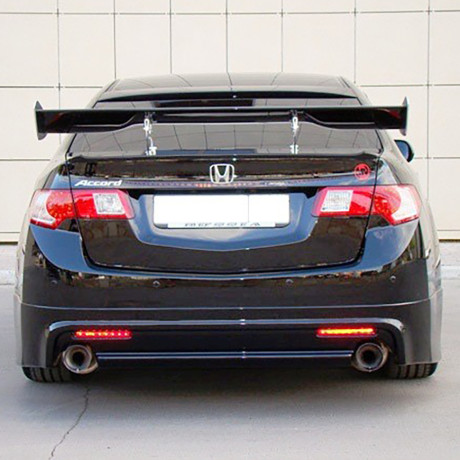 Накладка (юбка) заднего бампера "Mugen Style" для Honda Accord VIII (2008-2013) купить недорого с доставкой в Тула