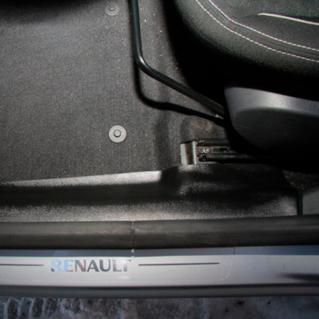 накладки на ковролин передние для renault sandero 2 (2014-2018 г.в.), renault logan ii с 2014 г.в., l@da XR@Y купить недорого с доставкой в Тула