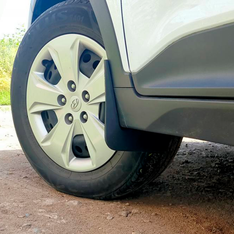 Брызговики ПЕРЕДНИЕ увеличенные (2 шт) HYUNDAI Creta 2016-2021 купить недорого с доставкой в Тула