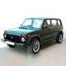 накладки арок колес и порогов "f02" для L@DA 4x4 (3 дв) купить недорого с доставкой в Тула