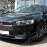 Зубатка - вставка между передними клыками для Mitsubishi Lancer X (2007-2016) купить недорого с доставкой в Тула