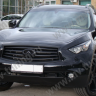 Накладки на фары (реснички) var №2 для Infiniti FX (2nd generation) купить недорого с доставкой в Тула