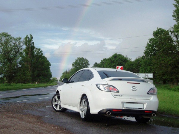 Спойлер на крышку багажника для Mazda 6 Hatchback (2008-2012) купить недорого с доставкой в Тула