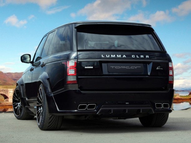 Спойлер на крышку багажника "Lumma CLR R" Land Rover Range Rover (2013-н.в.) купить недорого с доставкой в Тула